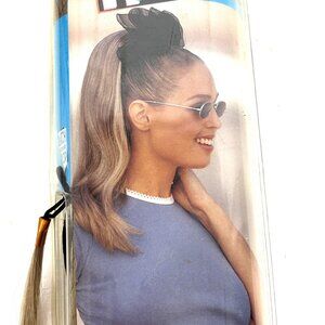 Vintage Kanekalon Gold  Blonde Hair Attachment Approx 18-20” Long  NOS NWT